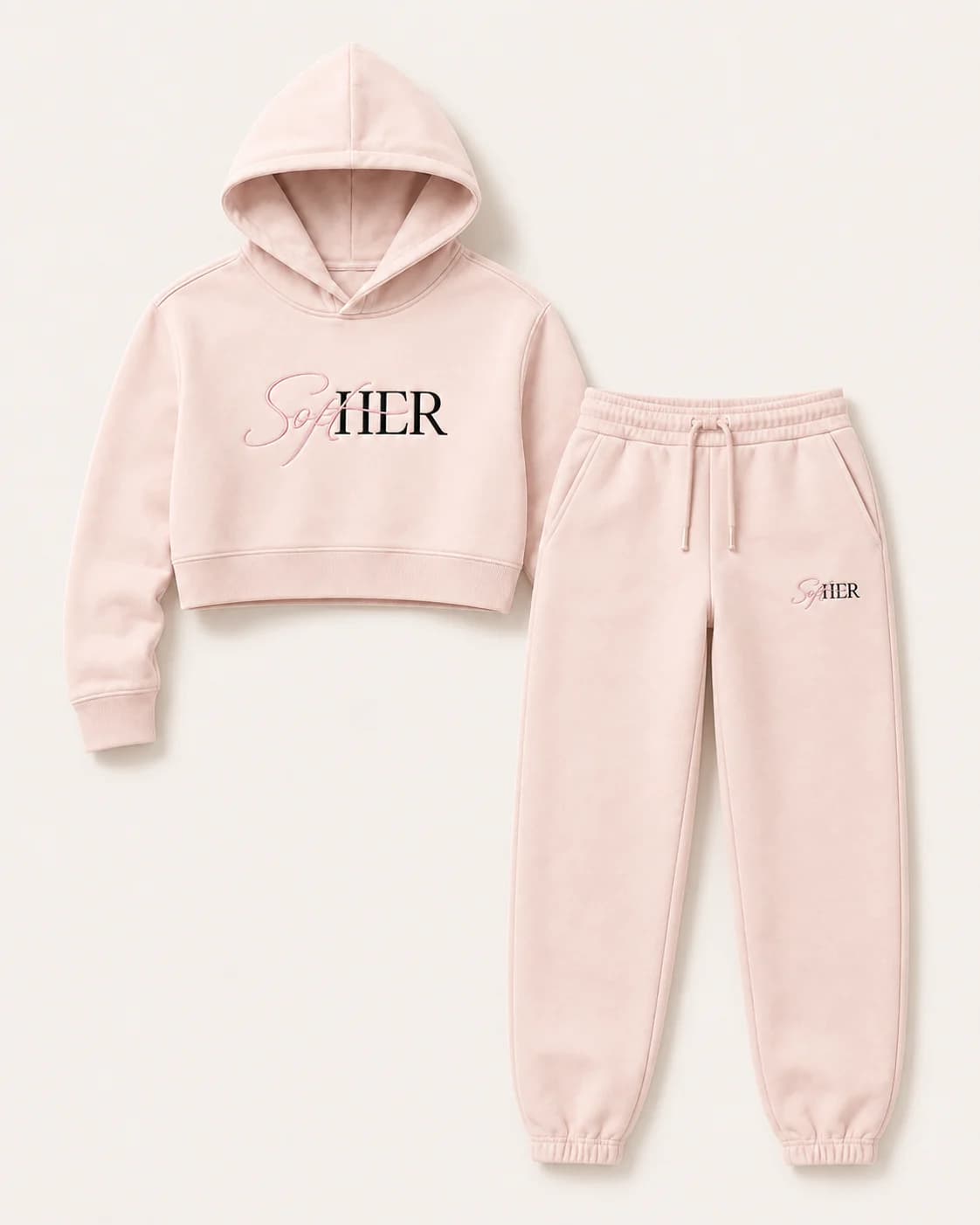 Cropped Lounge Set 
